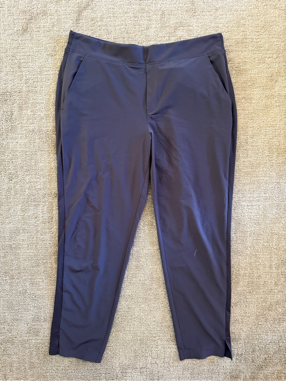 Athleta Brooklyn Stretch Ponte Ankle Pants in Navy Size 14
